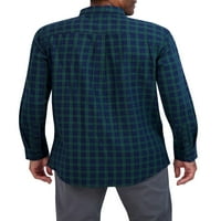 Momci Muška pletena košulja od brušenog pamuka sa dugim rukavima-veličine XS do 4XB