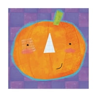 Zaštitni znak Likovna umjetnost' Painted Halloween 1 ' platno Art Holli Conger