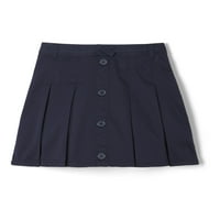 Francuski Tost Za Djevojčice Školska Uniforma Luk Prednja Plisirana Skuter Suknja, Veličine 4-20