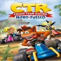 Crash Team Racing - Ključni Umjetnički Poster