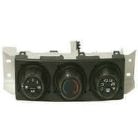 ACDelco GM Original Equipment 15-Crna kontrola grijanja i klimatizacije sa prekidačem za Odmagljivanje zadnjeg