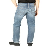 Silver Jeans Co. Muške Eddie opuštene traperice sa suženim nogama veličine struka 28-44