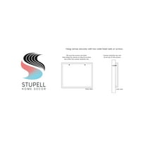 Stupell Industries poluprazna Pivska soba sa znakom za Bar Word dizajn platnena zidna Umjetnost Retrorocket