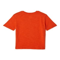 Deca Iz Garanimals Little Boys Slub Kratka Rukava T-Shirt, Veličine 4-10