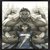 Marvel Comics - gospođa Marvel i Hulk - Champions Zidni poster, 14.725 22.375