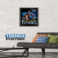 Tennessee Titans-Zidni Poster Sa Tačkom, 14.725 22.375