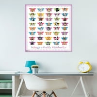 Keith Kimberlin-štenad sa leptir krilima zidni Poster, 22.375 34