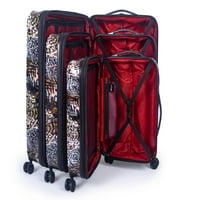 iFLY Hardside Luggage Fibertech Set, ručni prtljag, provjereni prtljag i provjereni prtljag, Wild