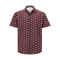 Muška modna bluza Najbolji tropski stil Print Hawaii Summer Majica Zgodna tanka Fit Business lično Ličnost