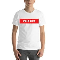 Super Crveni blok Villa Rica kratka pamučna majica kratkih rukava po nedefiniranim poklonima