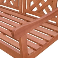 Malibu vanjski trodijelni dvodijelni drveni stanični stol