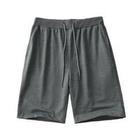 CLlios muški kratke hlače, muške labave ravne plaže srednje hlače povremene sportove pet bodova hlača