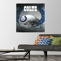Indianapolis Colts - zidni Poster sa šlemom sa iglama, 22.375 34