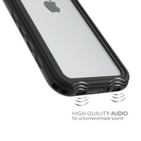 Body Glove Tidal vodootporna futrola za telefon za iPhone Plus-Black Clear