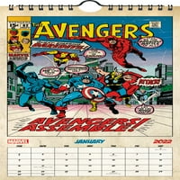 Marvel Comics Mini Poster Calendar