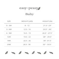 easy-peasy Baby Print Tank bodi, veličine 0 mjeseci