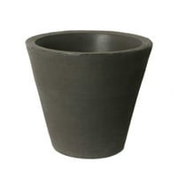 ALGREEN OLYMPUS PLANTER, SAMODIONALNI PLAWN, 16,5-in. Visina za 16-in, grubo rebrasta tekstura, smeđa kamena