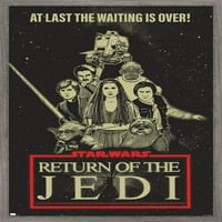 Star Wars: Povratak Jedi - Čekaj je preko zidnog postera, 14.725 22.375 uramljeno