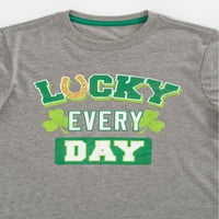 Vrijeme za odmor Little Boys & Big Boys Kratki rukav St. Patricks Day Tee