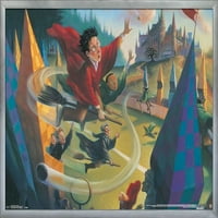 WORLDING WORLD: Harry Potter - Ilustran Quidditch zidni poster, 22.375 34