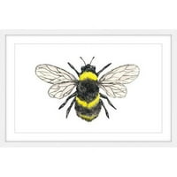 Marmont Hill Bumble Bee od Thimble Sparrow uokvirena slika Print