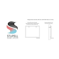 Stupell Industries žena stoji Vjetroviti povjetarac udaljena kuća na plaži slika Galerija umotana platna